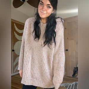 Aerie oversized “open road” sweater hoodie